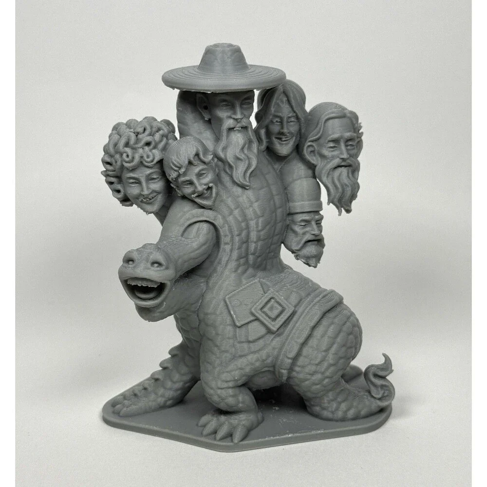 The Seven Faces Of Dr. Lao (1964) Multi Headed Monster Toy Paintable Toy